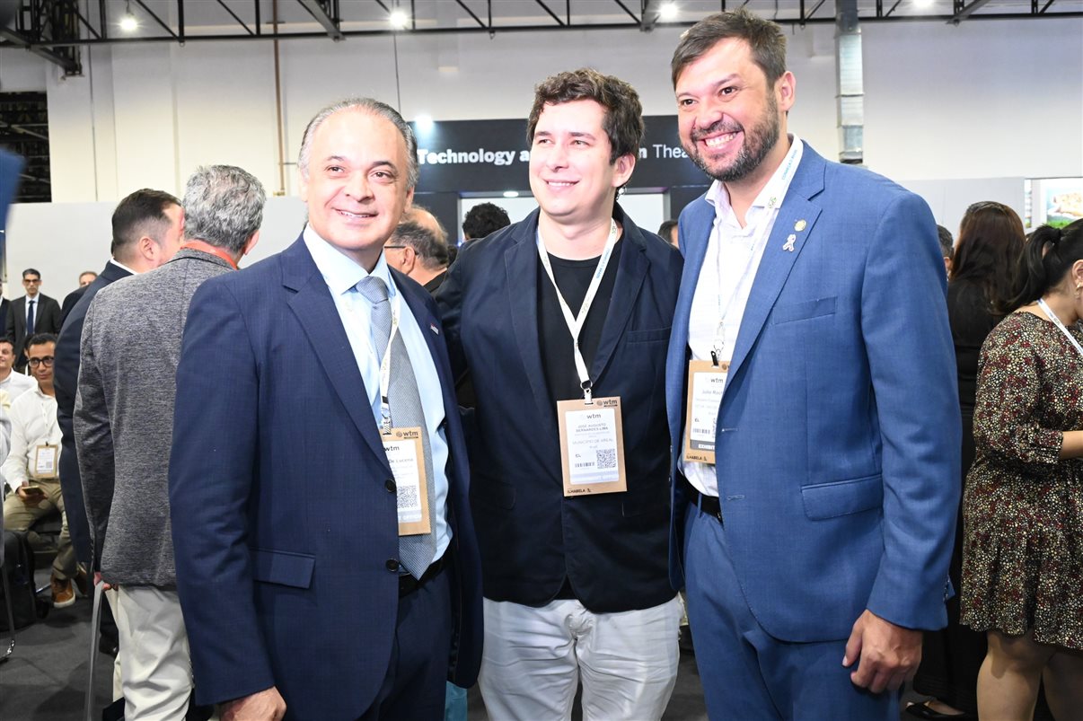 Rodrigo Ramos, Marina Figueiredo e André Lima, da Braztoa 