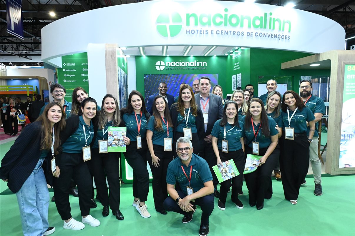 Time do Nacional Inn na WTM