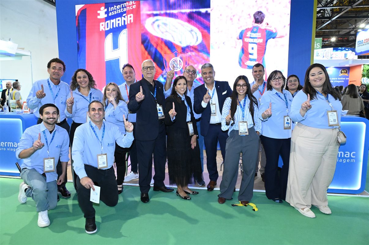 Time do Nacional Inn na WTM