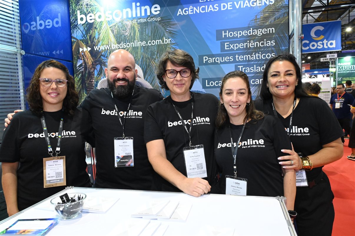 Time do Nacional Inn na WTM