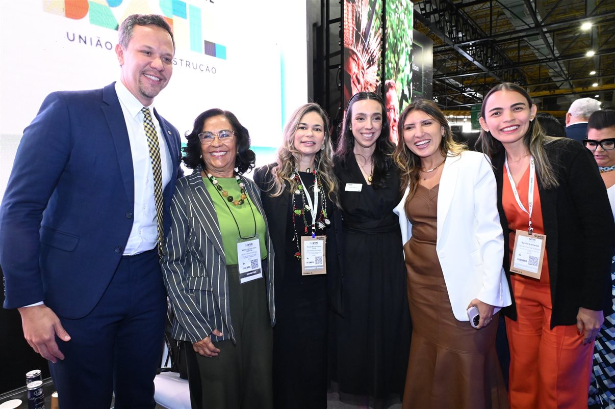 Rodrigo Ramos, Marina Figueiredo e André Lima, da Braztoa 