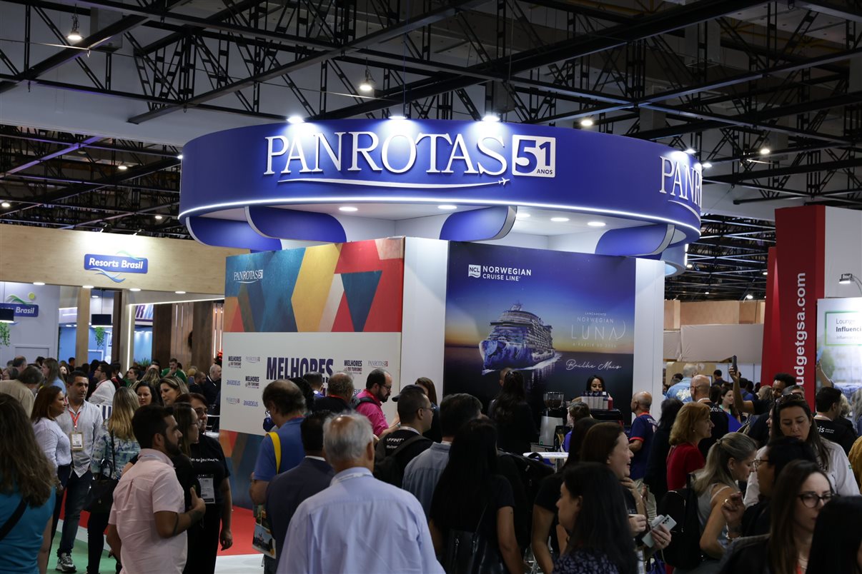 Estande PANROTAS lotado no segundo dia de WTM