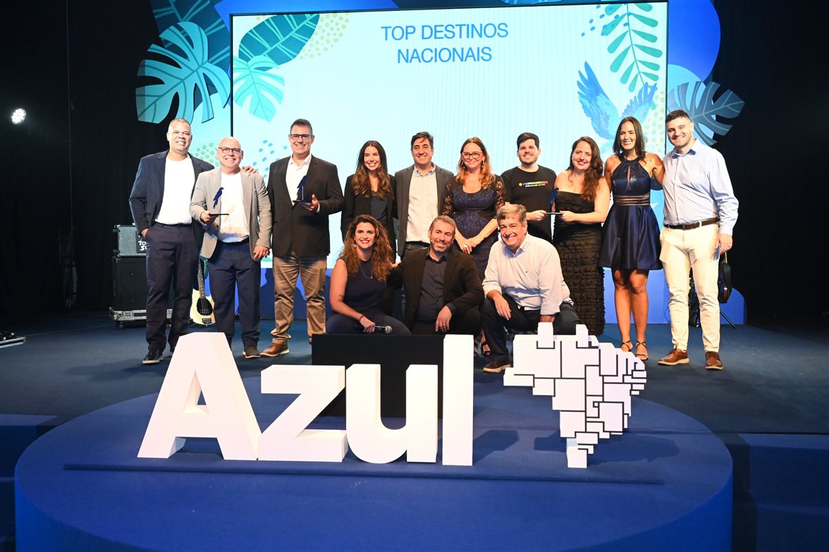 Top Parceiros dos Destinos Azul Viagens  