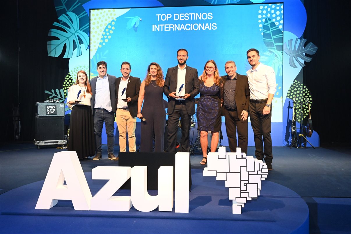 Top Parceiros dos Destinos Azul Viagens  