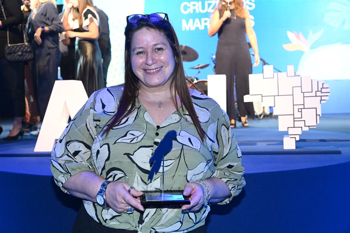 Erika Monti, da Azul Viagens Mooca, e Cristiani Piccin, da Amabiletur