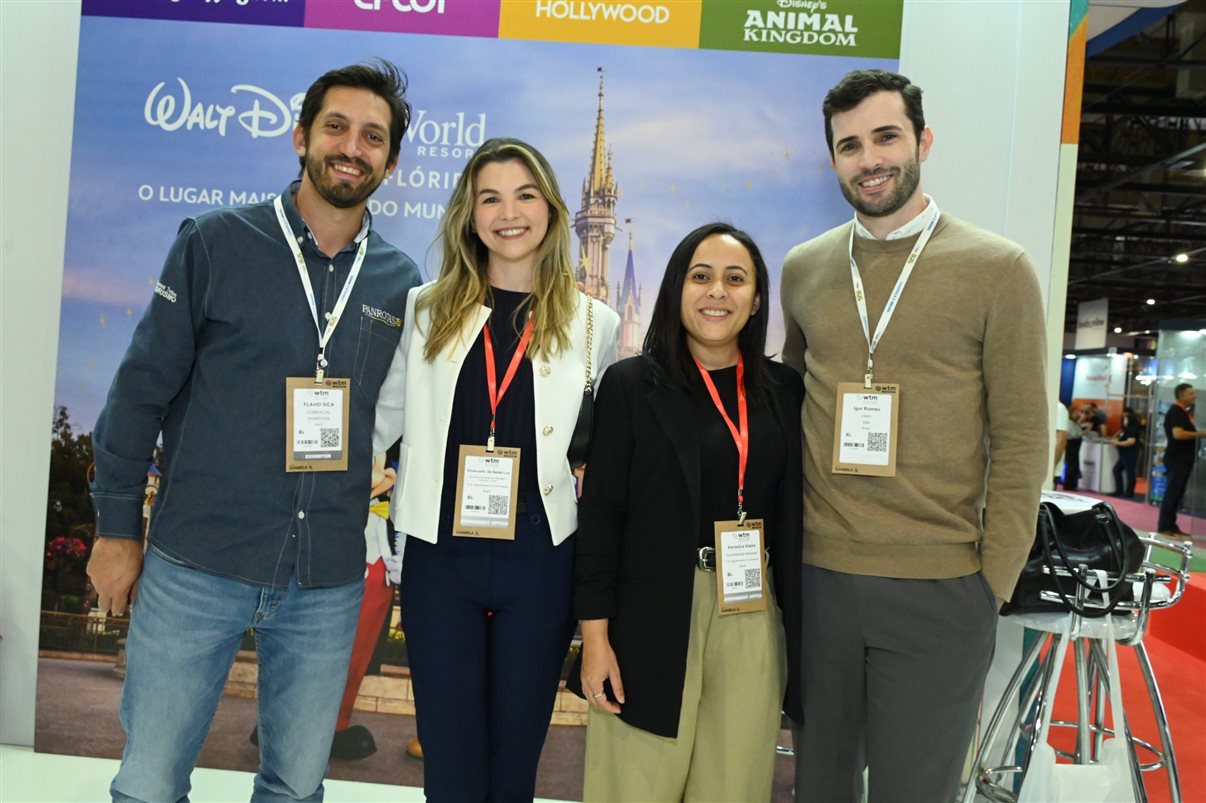 Jéssica Bueno, Luciana Nasser, Carla Cecchele e Glaucia Barbosa, da RCD Hotel