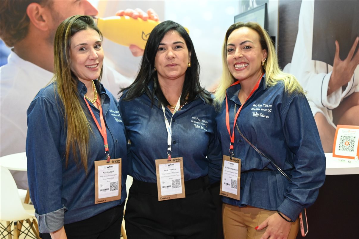 Jéssica Bueno, Luciana Nasser, Carla Cecchele e Glaucia Barbosa, da RCD Hotel