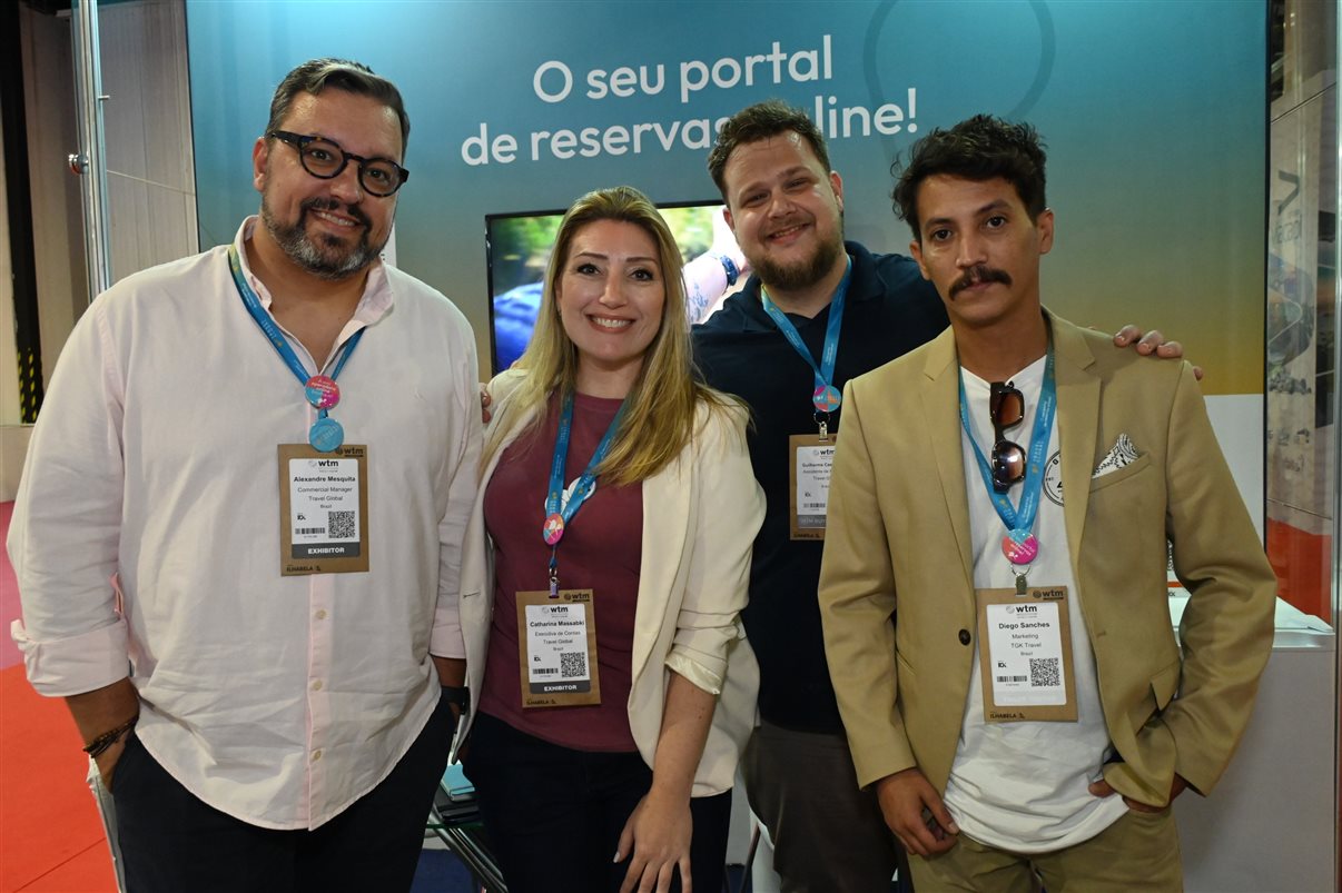 Jéssica Bueno, Luciana Nasser, Carla Cecchele e Glaucia Barbosa, da RCD Hotel