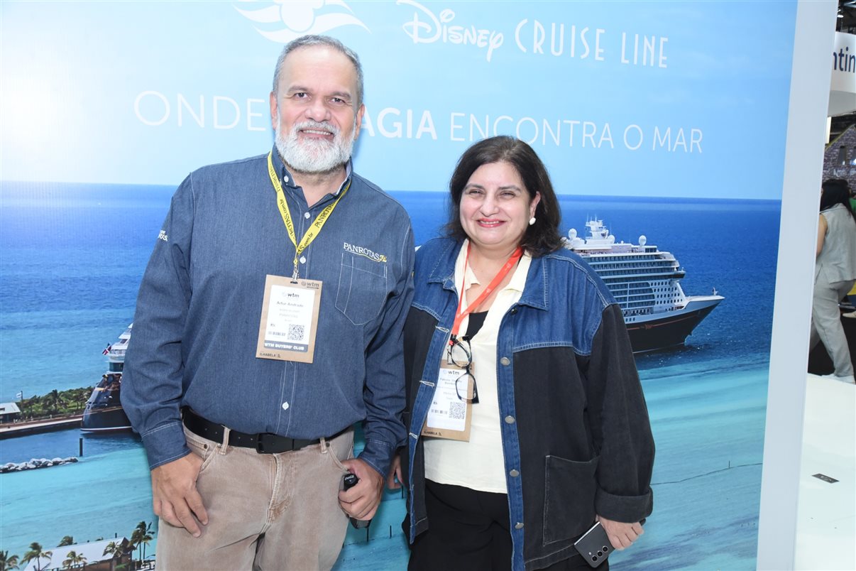 Guillermo Alcorta, da PANROTAS, e Felipe Gonzalez, da Cassinotur