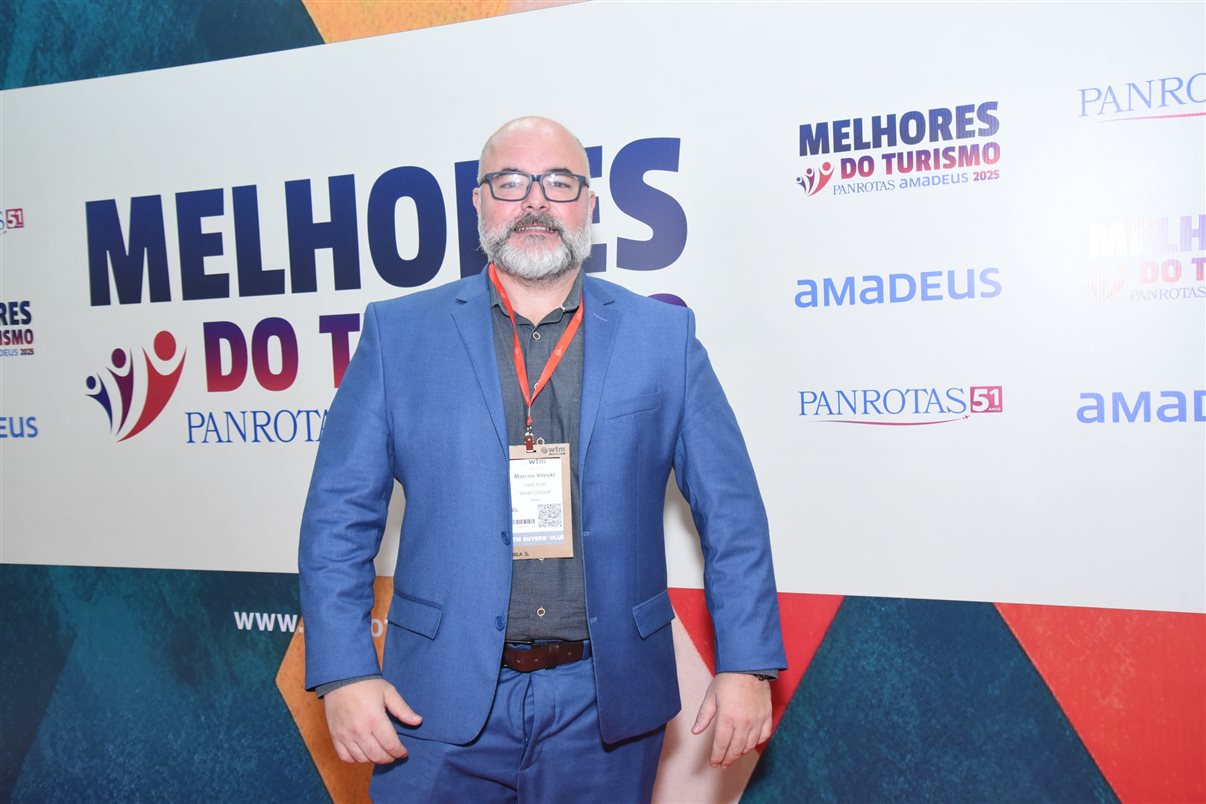 Guillermo Alcorta, da PANROTAS, e Felipe Gonzalez, da Cassinotur