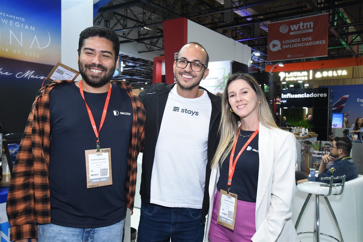 Guillermo Alcorta, da PANROTAS, e Felipe Gonzalez, da Cassinotur