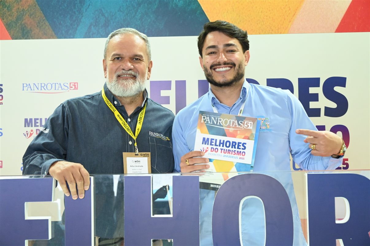 Marcela Cuesta, do Arakur Ushuaia, Guillermo Alcorta, da PANROTAS, Ana Medeiros, da Abav Nacional, e Maria Laura Pierini, do Visit Buenos Aires