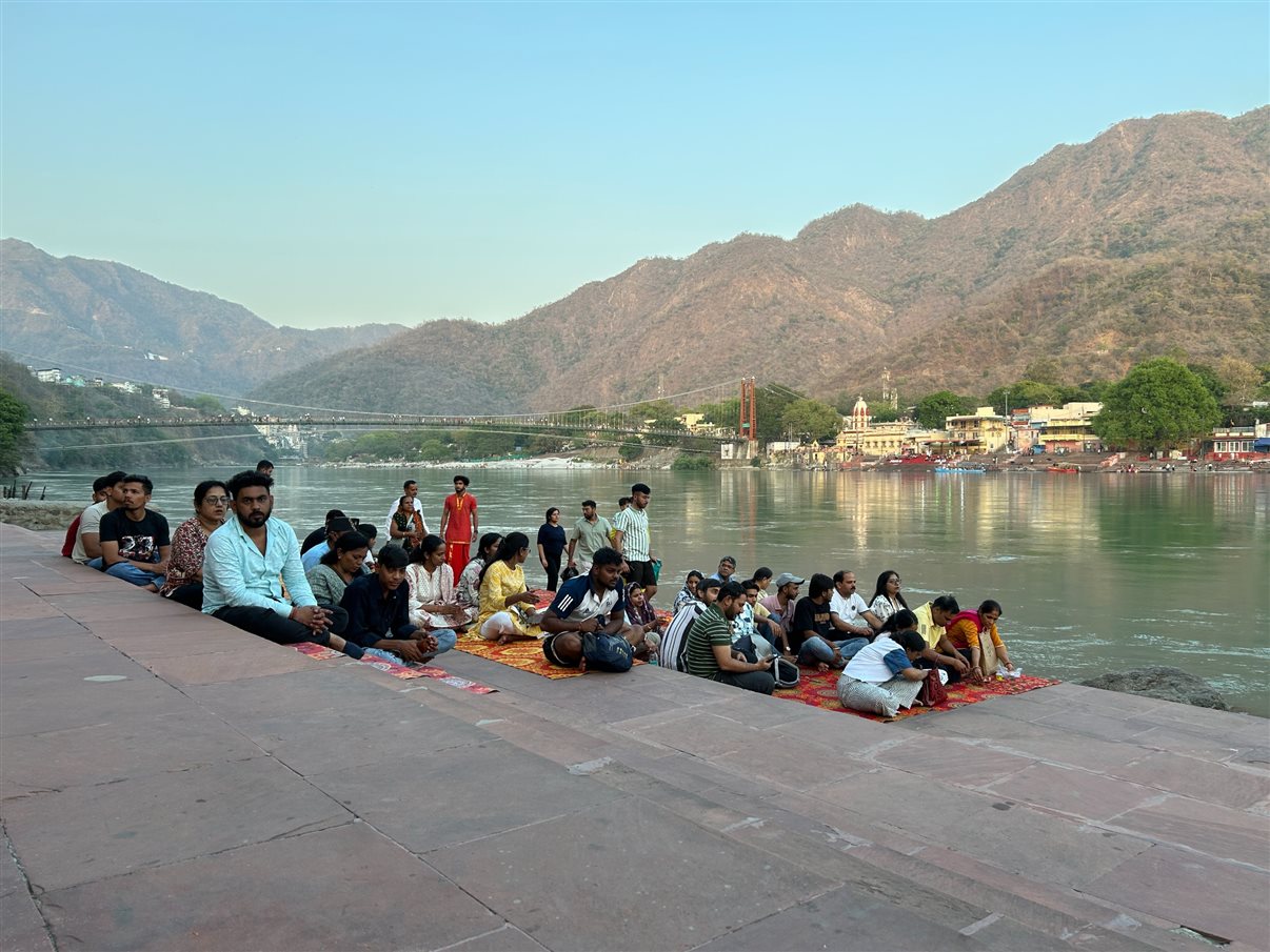 Ganga Aarti em Rishikesh