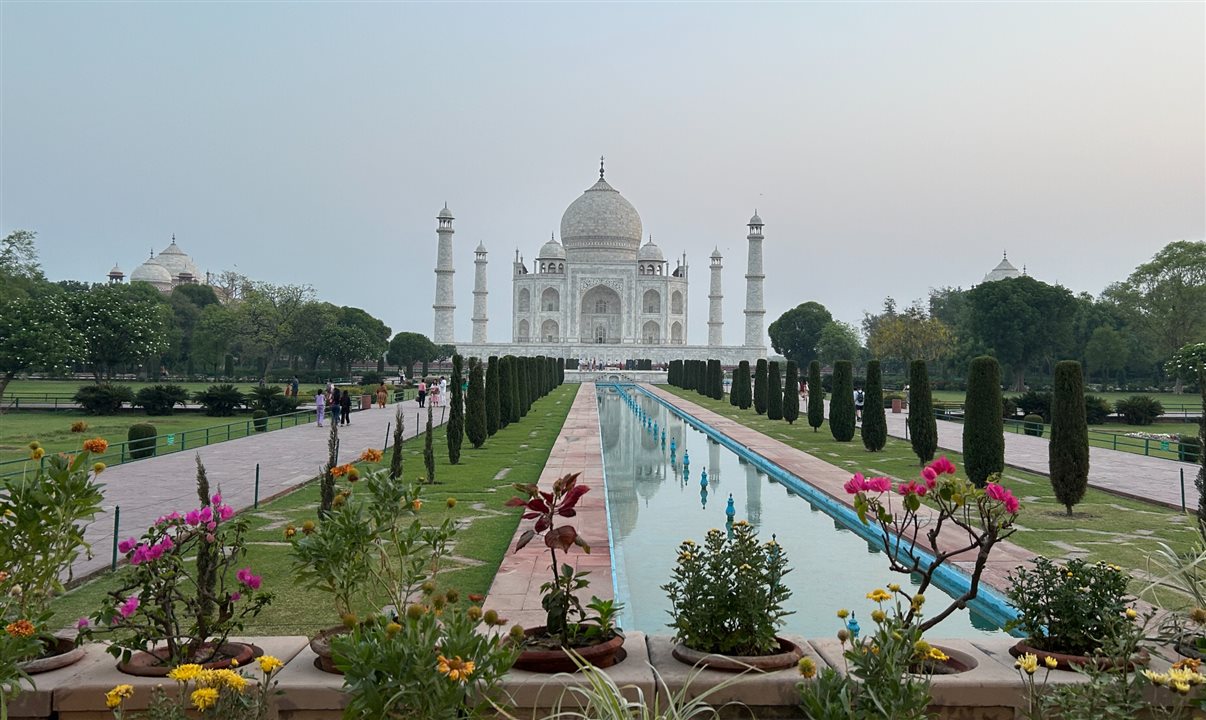 O Taj Mahal é um dos atrativos mais procurados da Índia