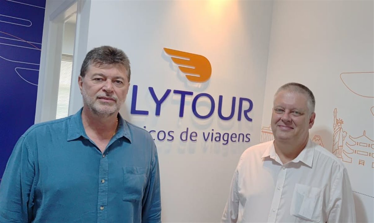 Ricardo Violani e Wilson Campos, da Flytour Campinas Cambuí