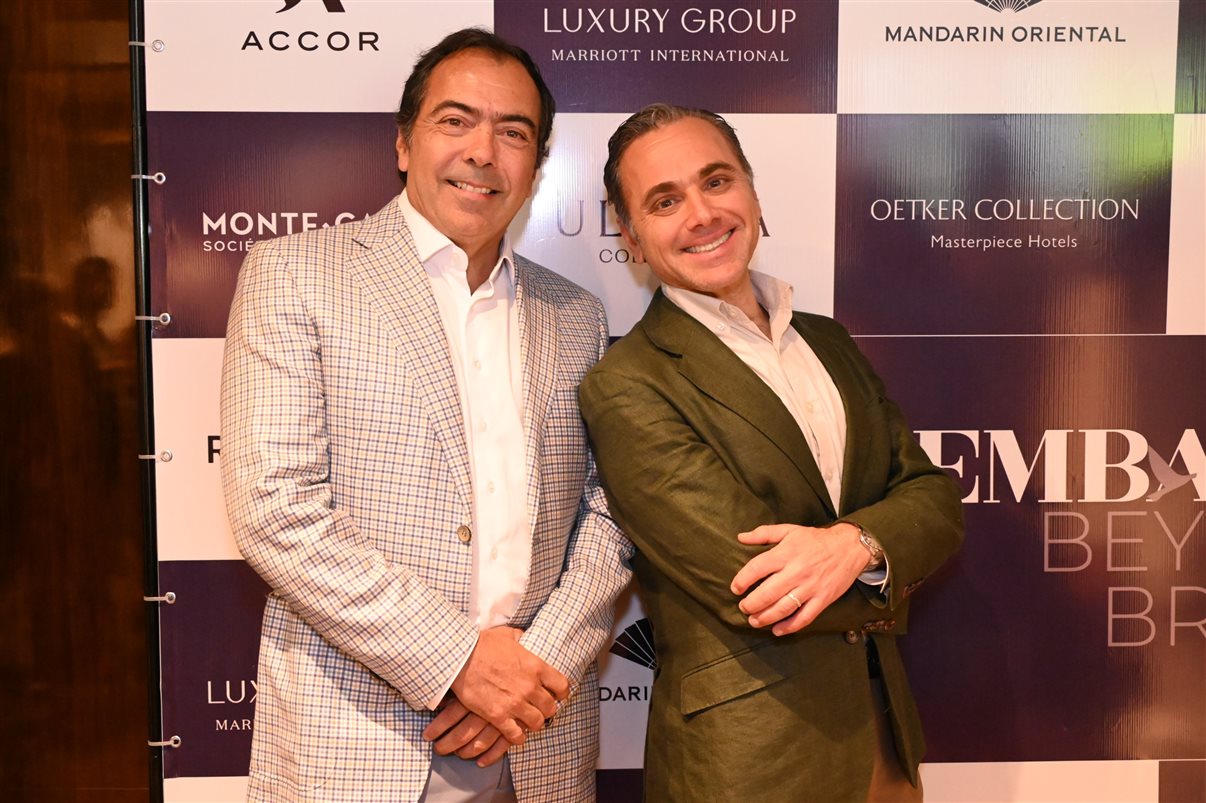 Tomas Perez, do TP Group, com Jack Ezon, da Embark Beyond