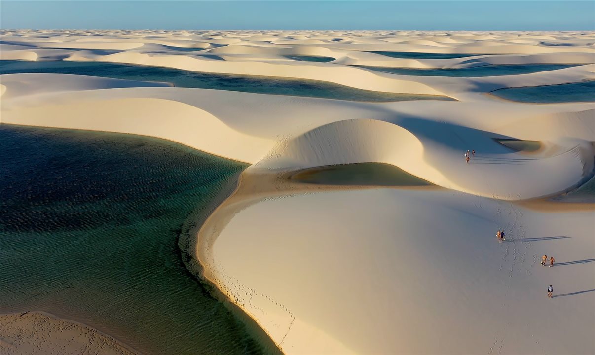 O roteiro apresenta a rica biodiversidade dos Lençóis Maranhenses