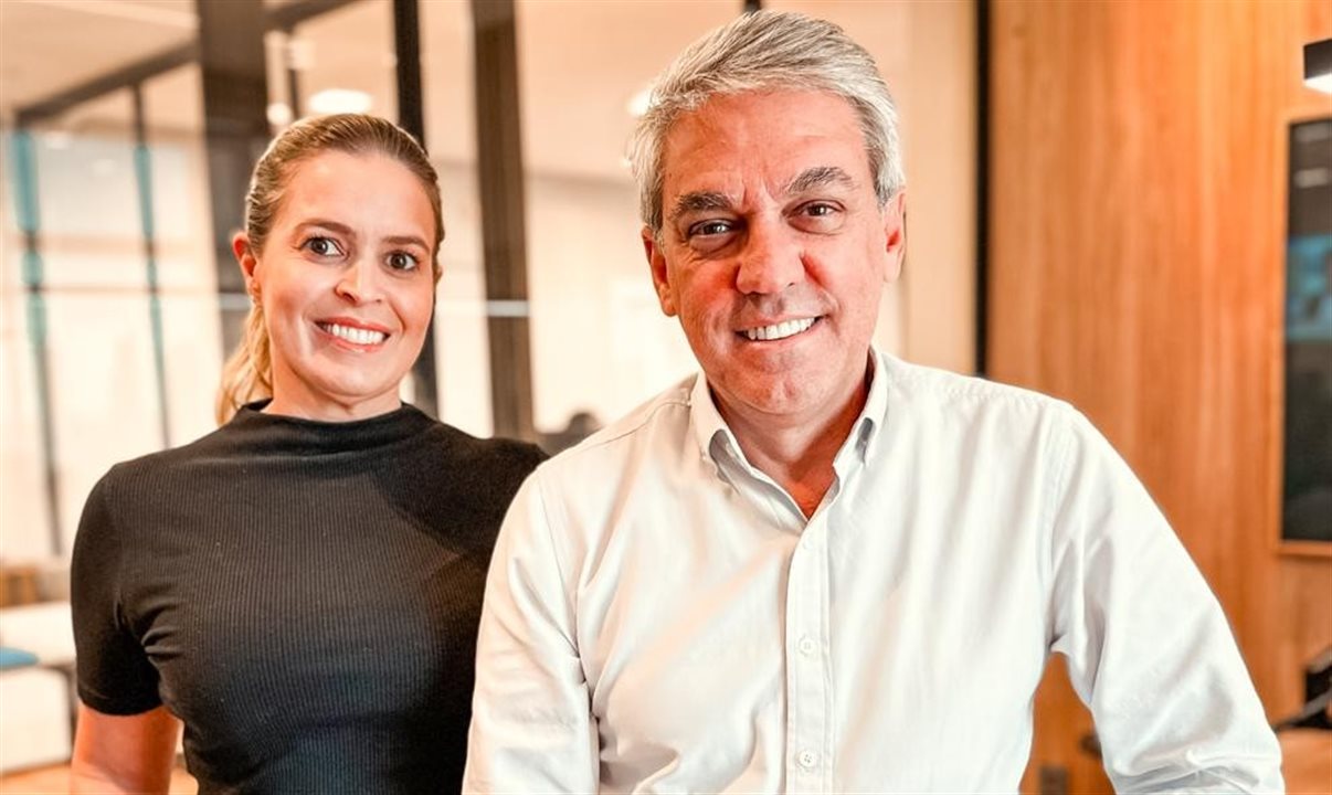 Michelle Martinussi e Fernando Santos, da Conextravel