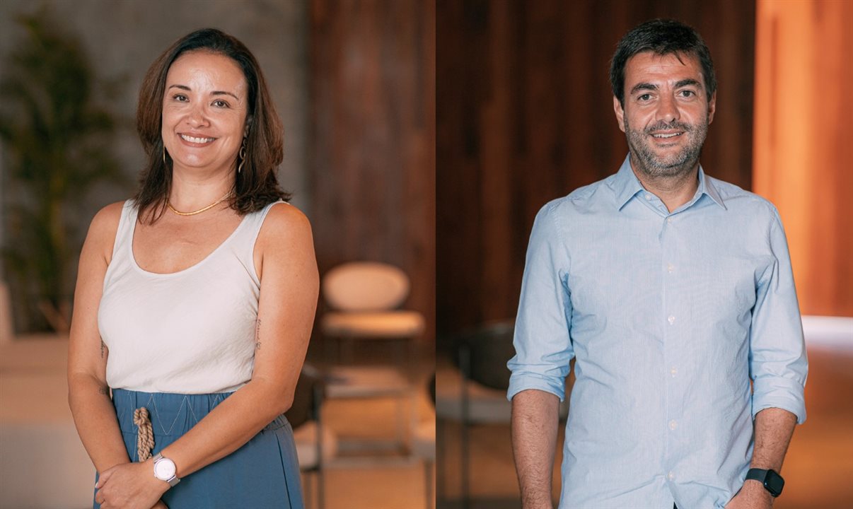 Carolina Negri e Pablo Morbis, do Sindepat