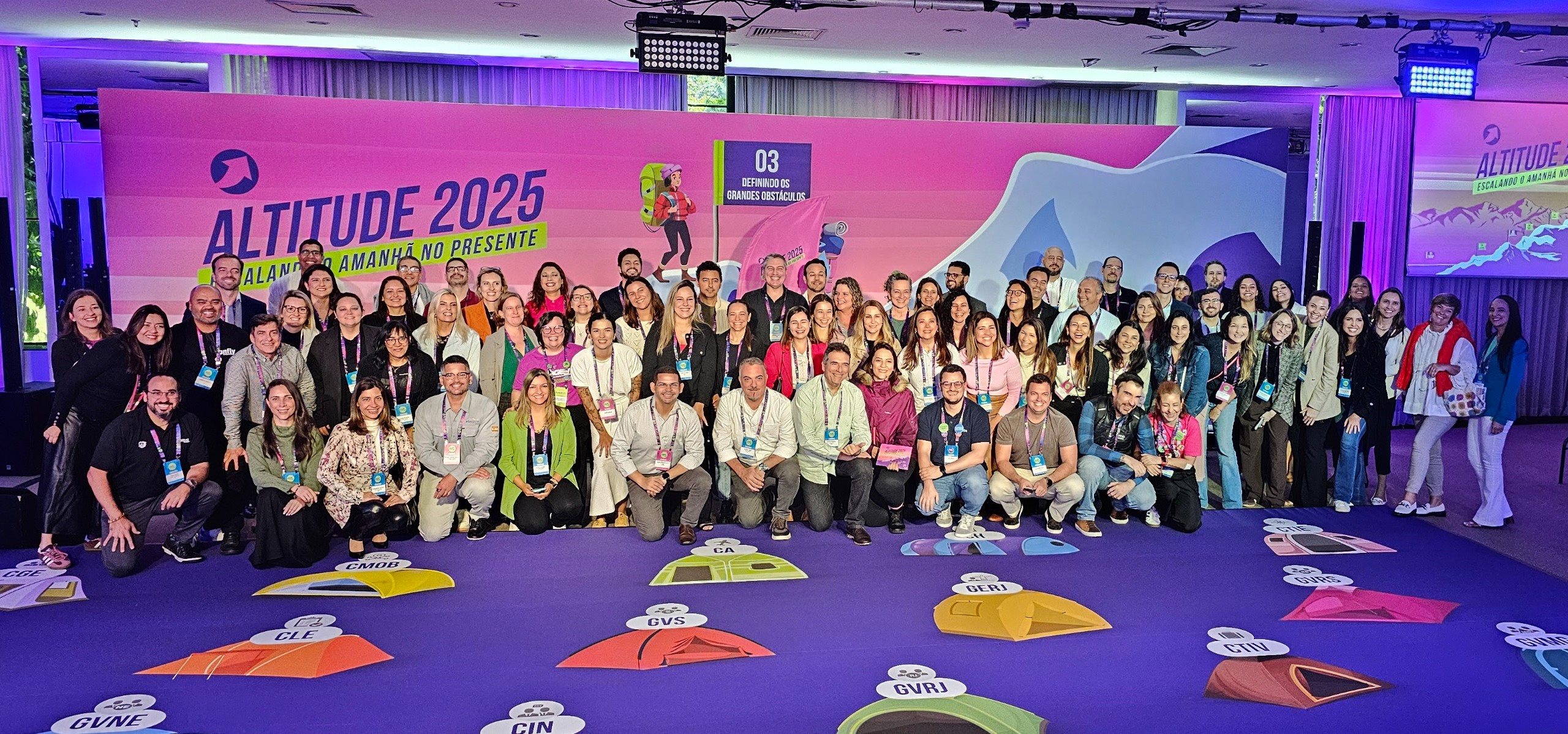 2ª Reunião Global contou com a participação de 266 profissionais de diversas localidades do país, sendo 170 pessoas on-line e 96 presenciais