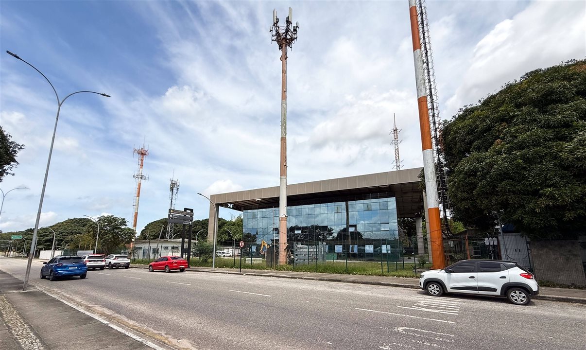 Local onde o hotel será implantado