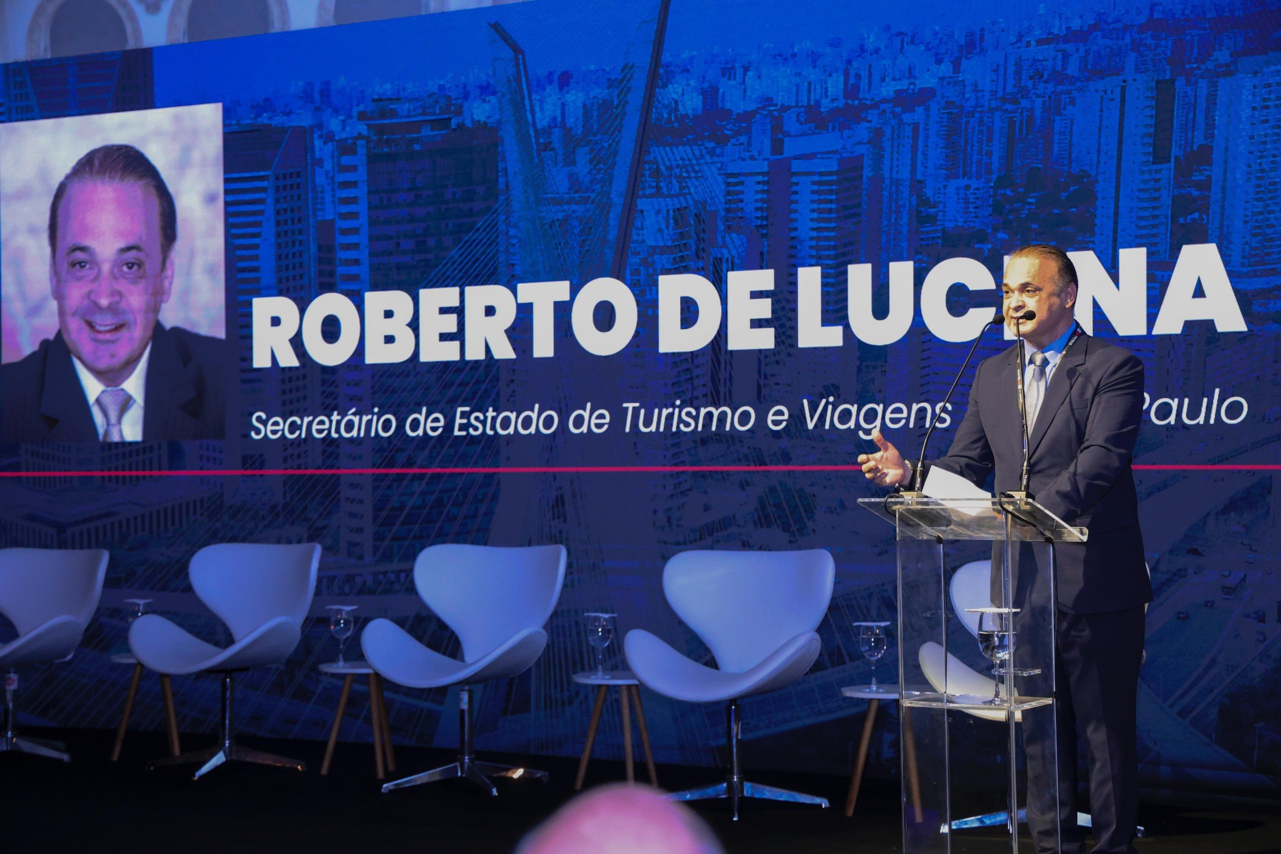 Roberto de Lucena, secretário de Viagens e Turismo do Estado de São Paulo