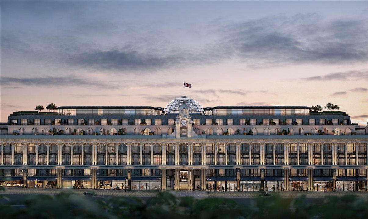 The Whiteley, prédio que vai abrigar o Six Senses em Londres
