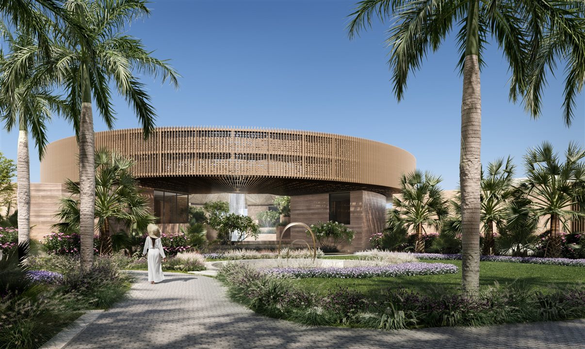 Projeto do Four Seasons Amaala, em Triple Bay, no Mar Vermelho