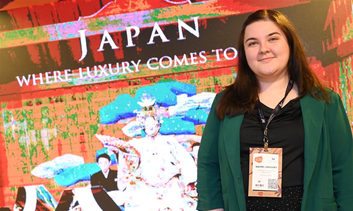 Rachel Gregory, assistant manager da Organização Nacional de Turismo do Japão