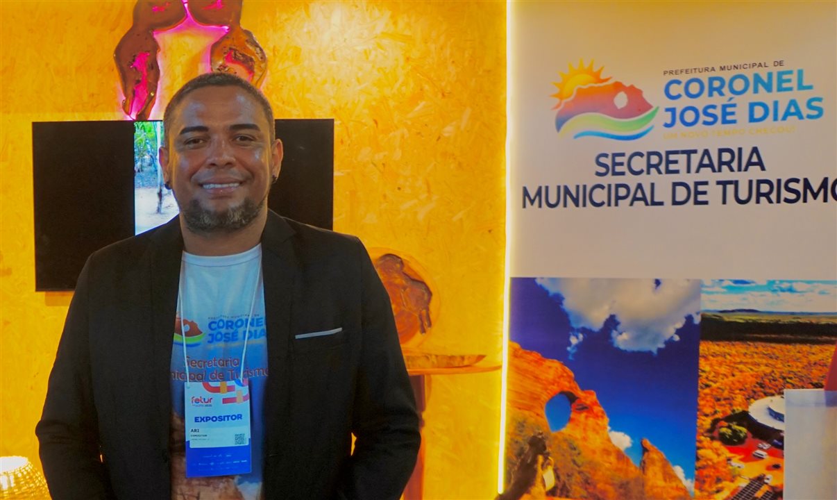 Arivan Lima, secretário municipal de Turismo de Coronel José Dias, no Piauí