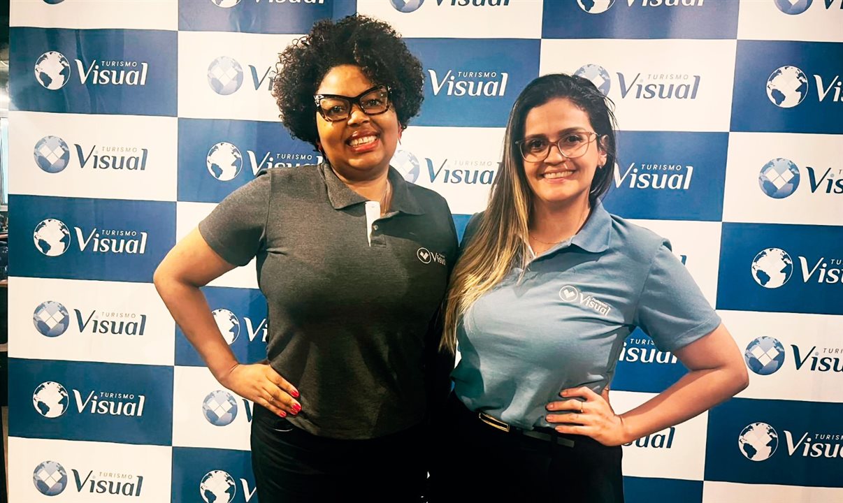 Claudia Gonçalves e Carolina Góes, os novos reforços da Visual Turismo