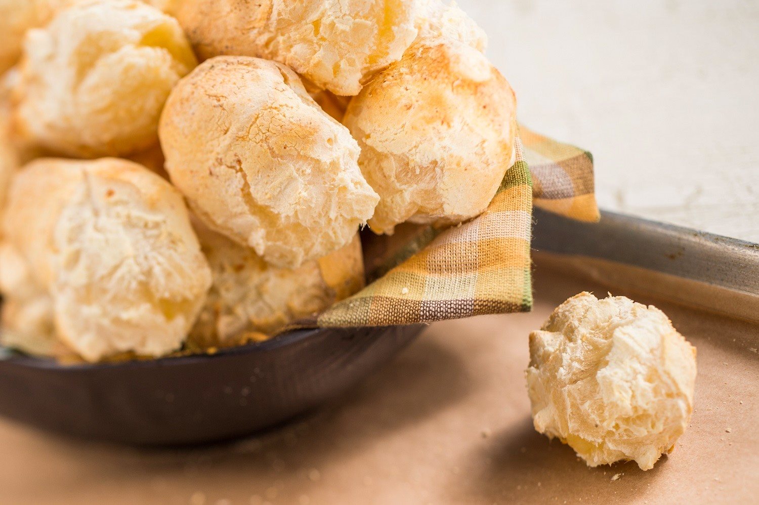 Pão de queijo brasileiro está confirmado