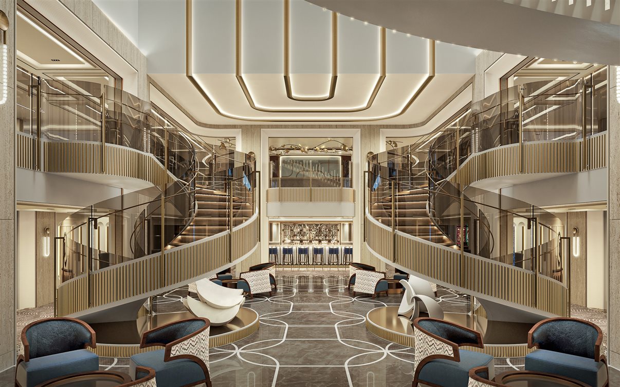 Starlight Atrium no Seven Seas Prestige