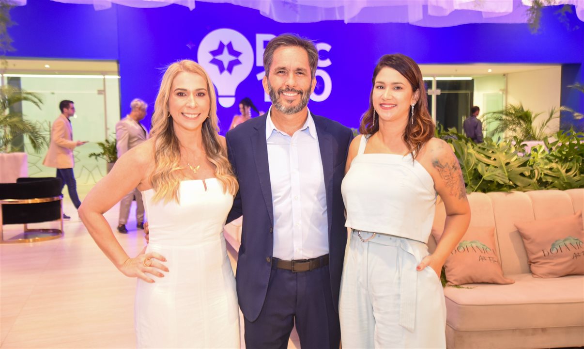 Tatiana Menezes, Rodrigo Da Fonte e Carol Baía, sócios diretores do Recife Expo Center\n\n
