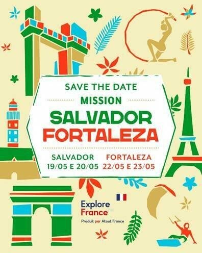 Segundo a Atout France, a missão representa uma oportunidade única para que os profissionais do turismo baseados no Nordeste brasileiro