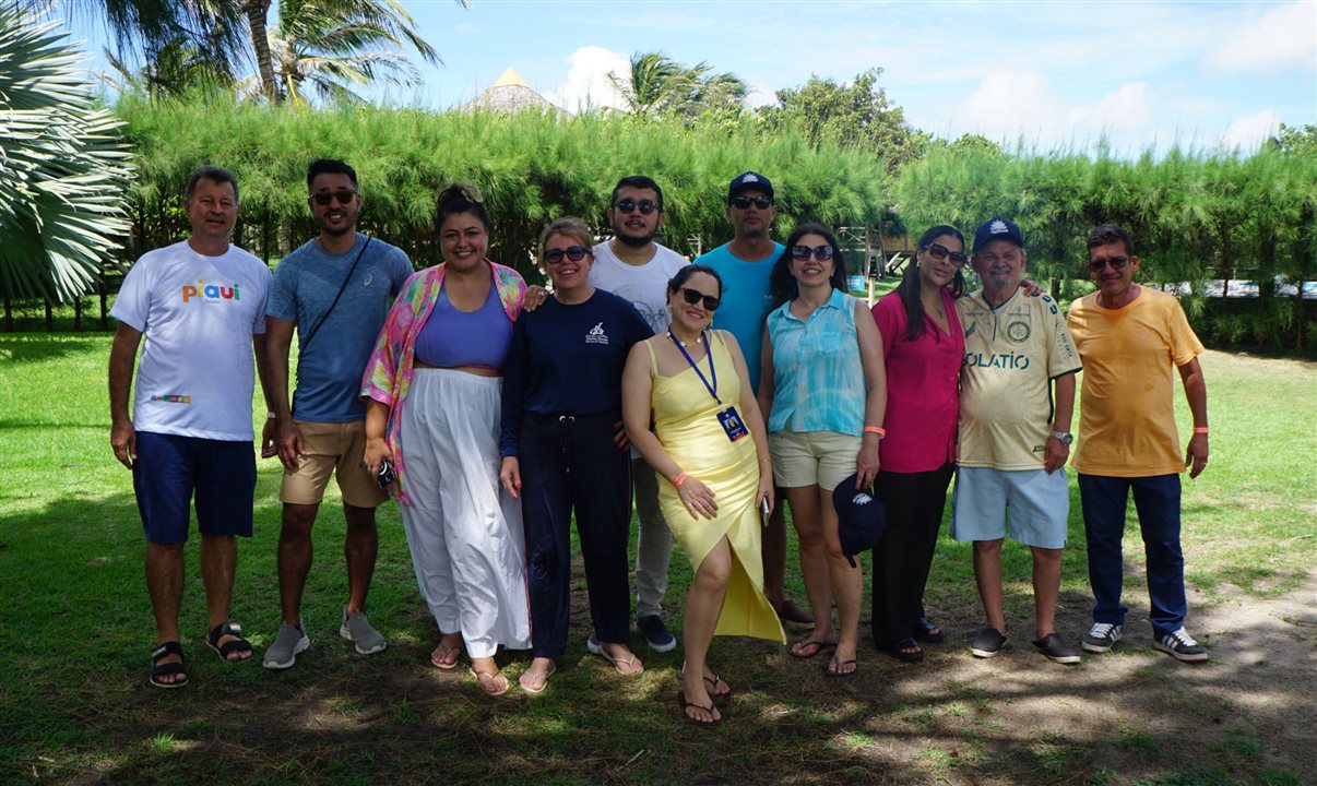 Grupo conhece o litoral do Piauí