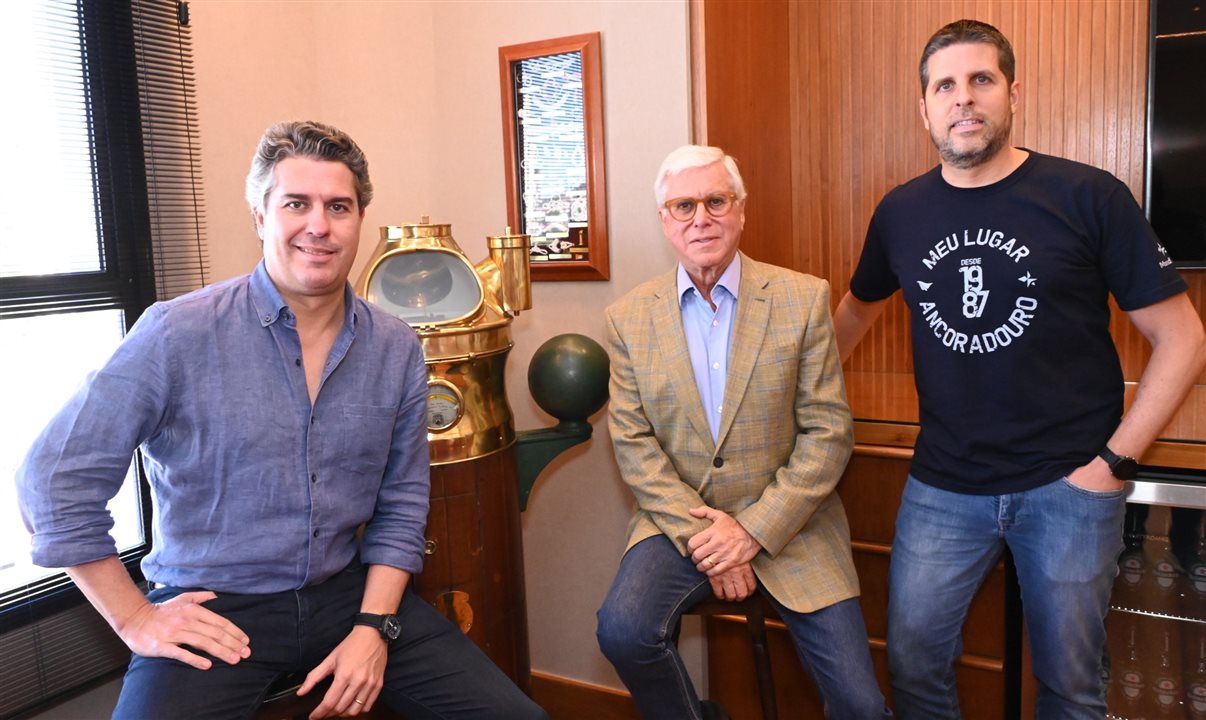 Juarez Cintra Neto, Juarez Cintra e Daniel Castanho, do Grupo Ancoradouro
