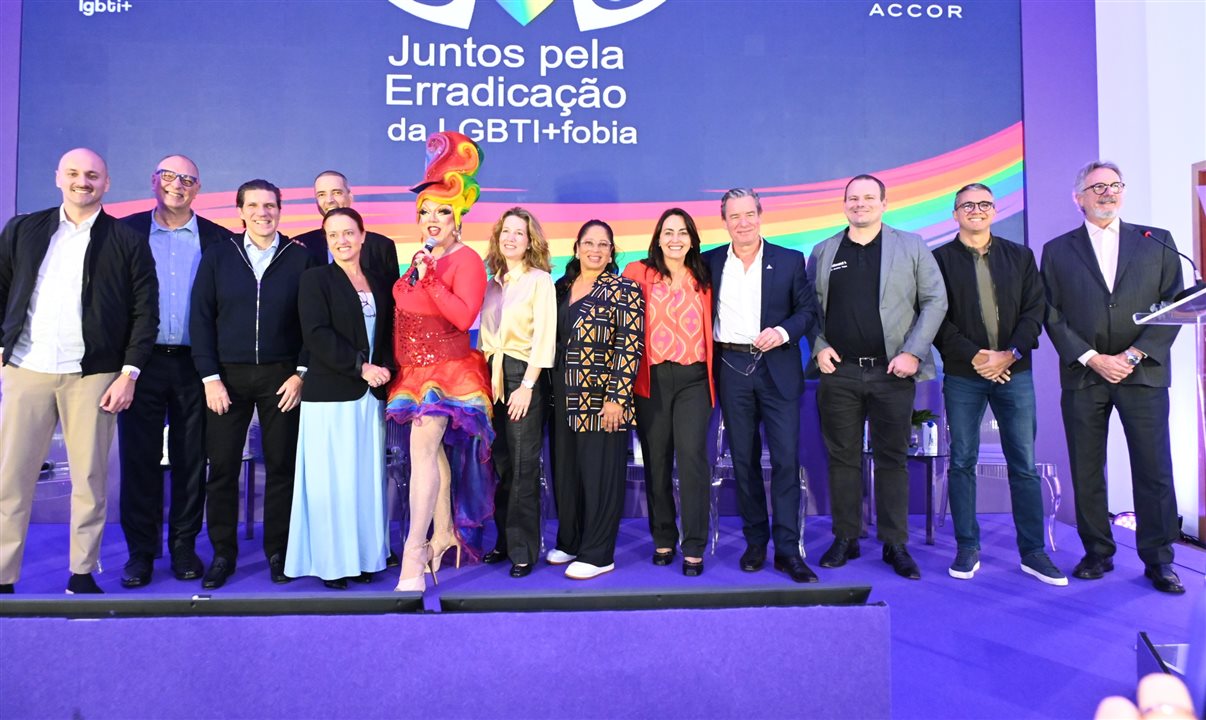 Integrantes do Fórum de Empresas e Direitos LGBTI+