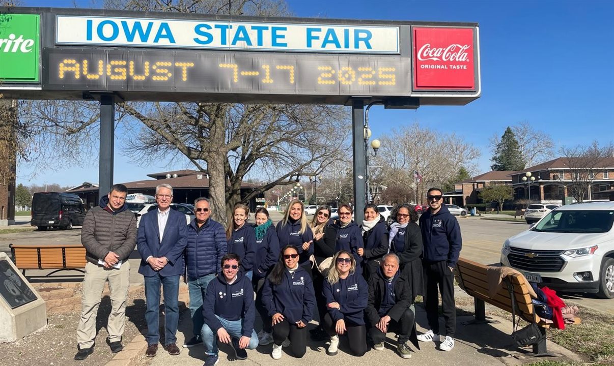 Grupo na Iowa State Fair