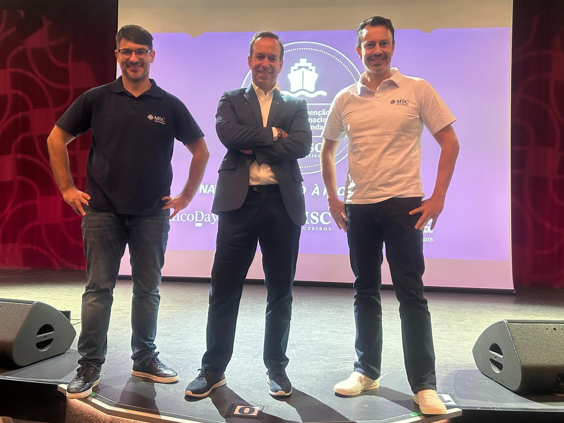 Ignacio Palacios, Adrian Ursilli e Eduardo Simões