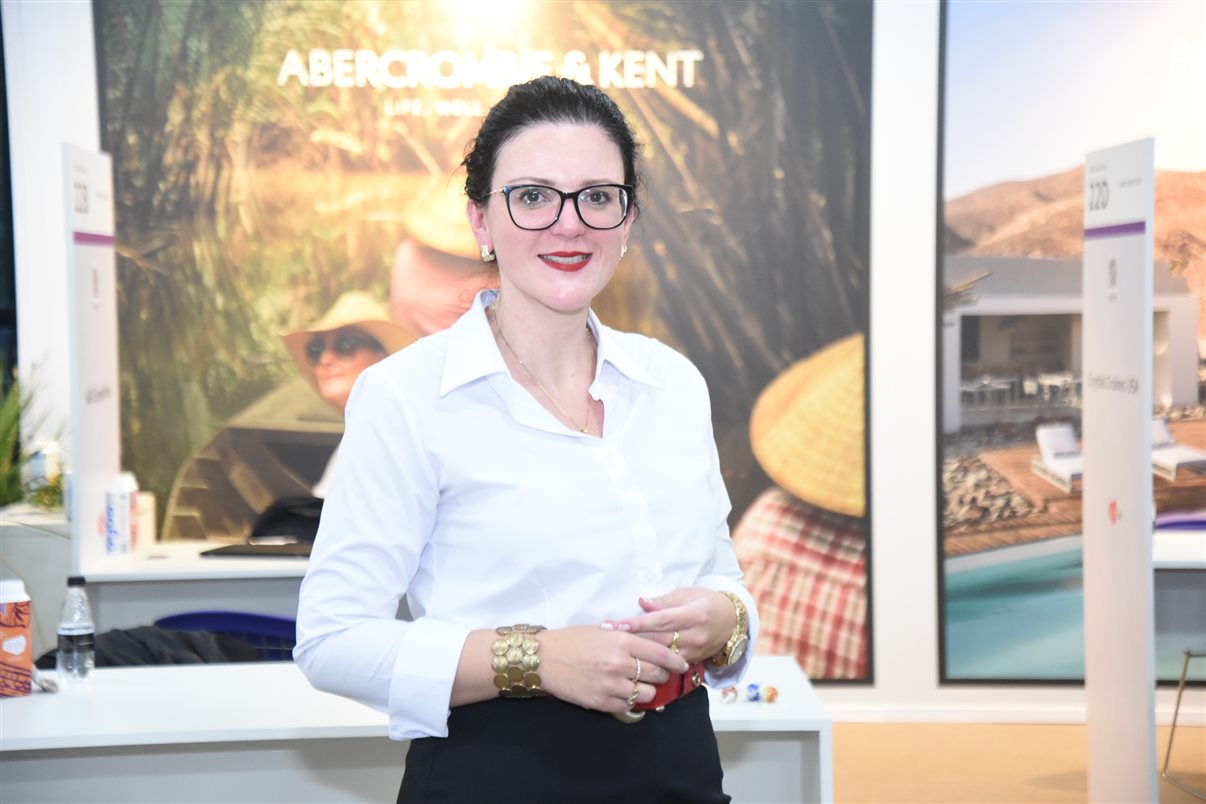 Michelle Alves, facilitadora de DMC da Abercrombie & Kent no Brasil