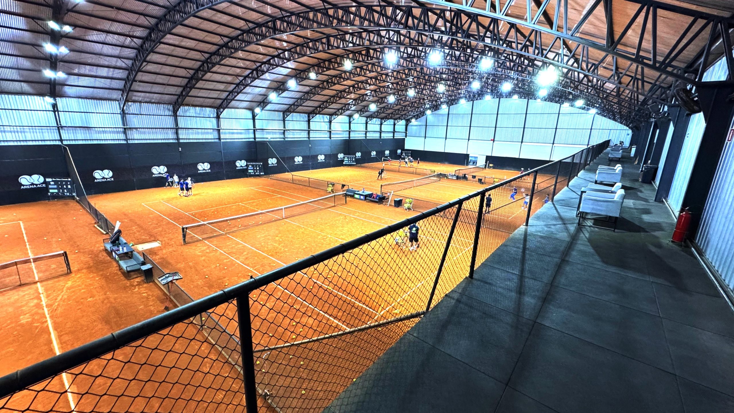 Arena ACE, em São Paulo, será palco do 1º PAN OPEN de Tênis