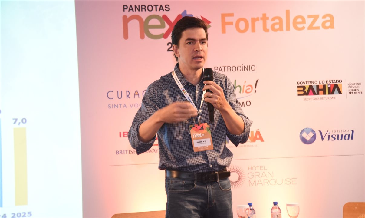 O economista trouxe também alguns números do Turismo no Ceará