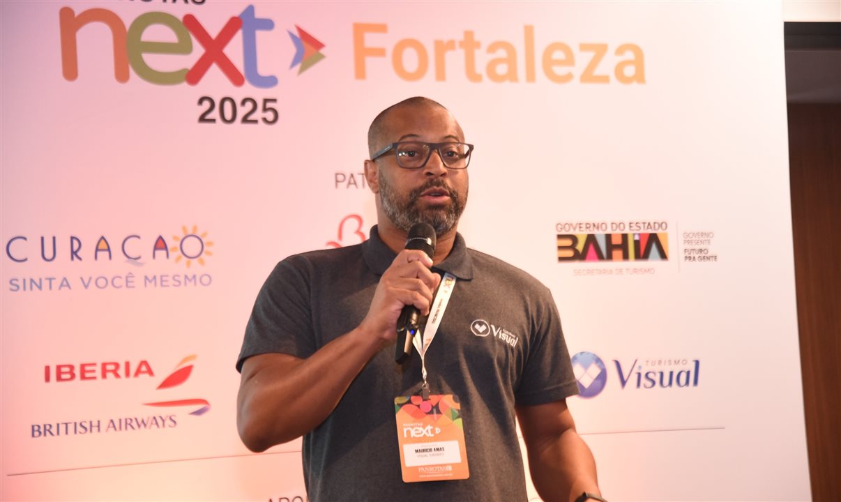 Maurício Anias, gerente regional de Vendas para interior de São Paulo, Norte e Nordeste da Visual Turismo