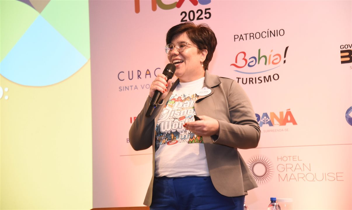 Juliana também falou sobre os benefícios para agentes de viagens