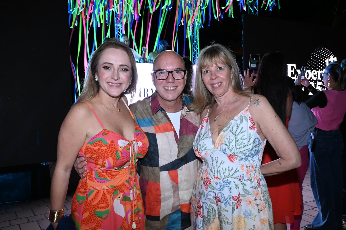 Fernanda Dominicis, Marco Oliva e Mara Allonzi, do Club Med