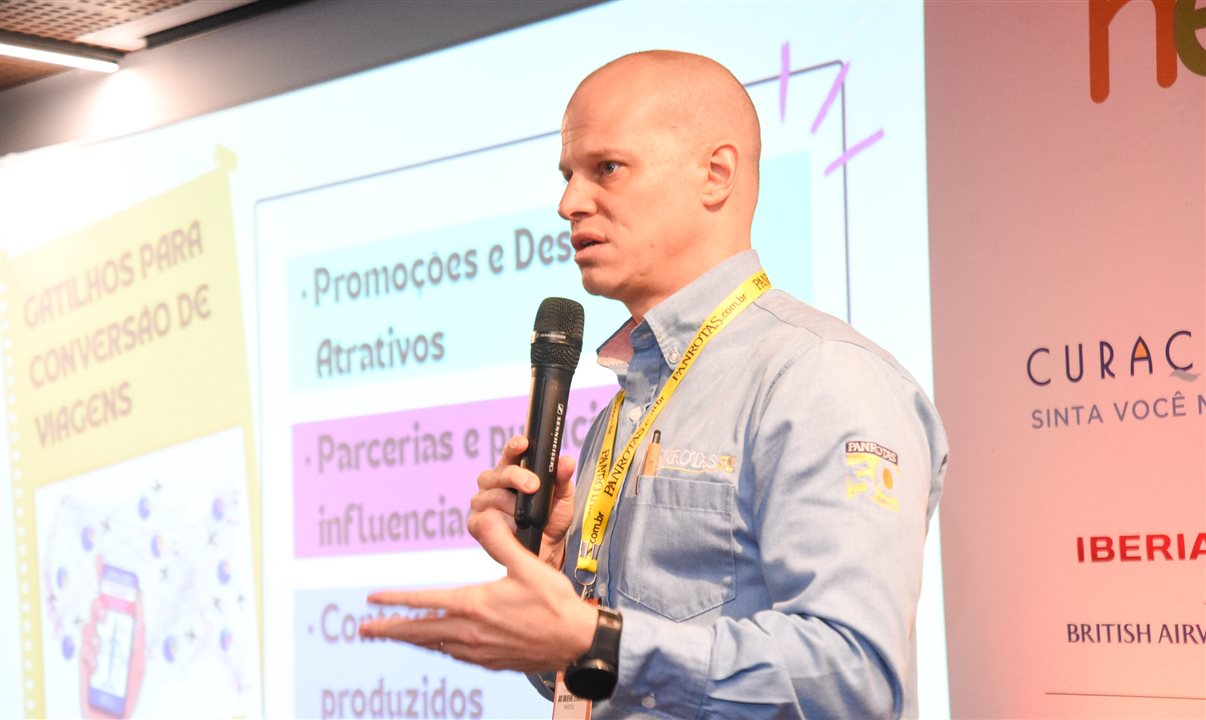 A apresentação, baseada em informações e pesquisas do TRVL Lab
