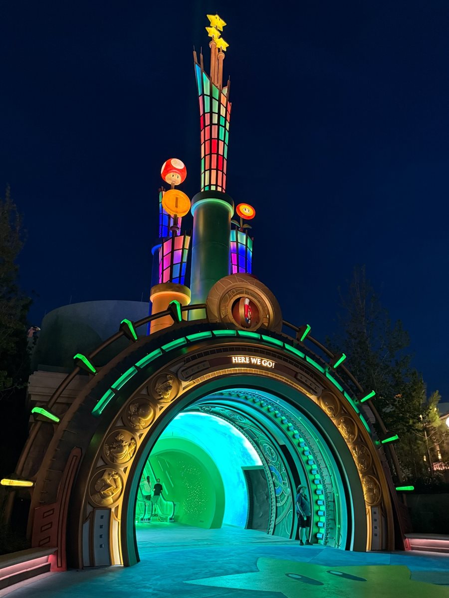 Portal de acesso ao Super Nintendo World
