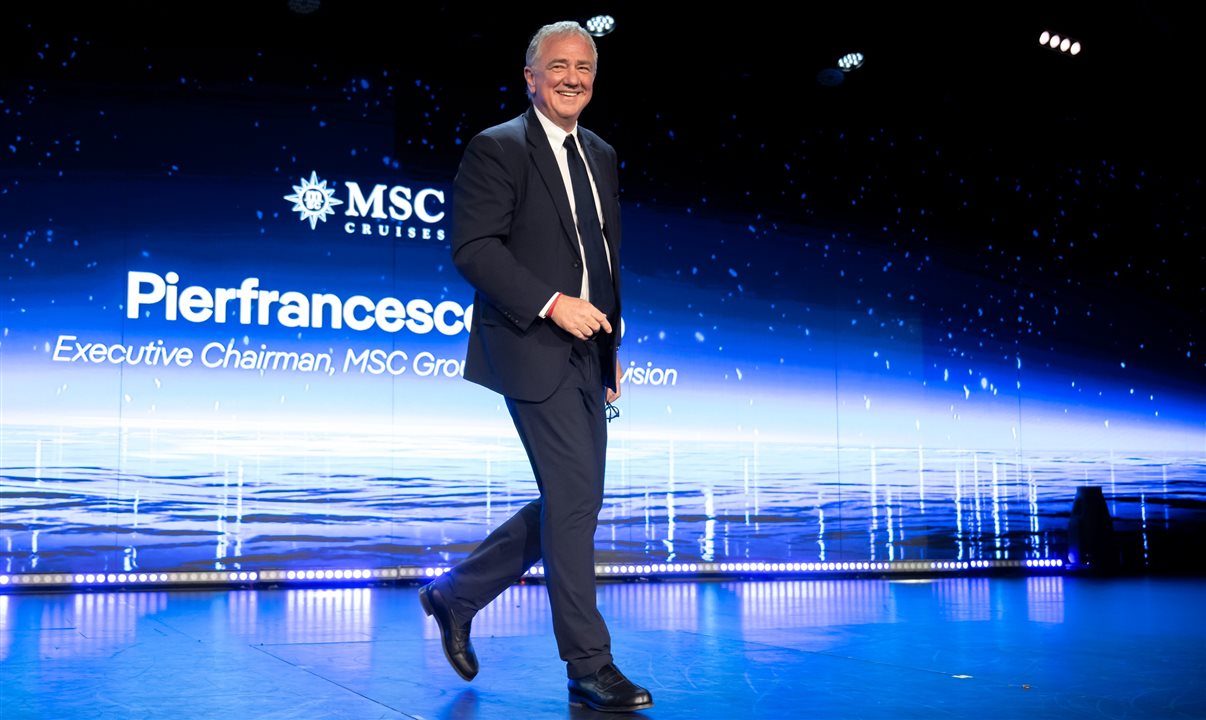 Pierfrancesco Vago, presidente executivo da Divisão de Cruzeiros do Grupo MSC
