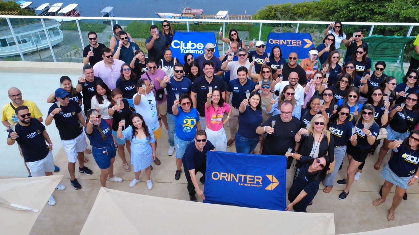 Franqueados Clube Turismo e parte da equipe Orinter conheceram de perto a estrutura do Transamerica Dunas de Marapé, em Alagoas